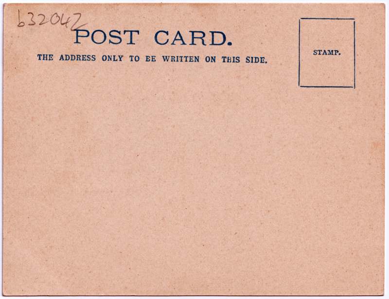 The reverse of an old postcard. The postcard is of Abingdon: St. Helen's Wharf