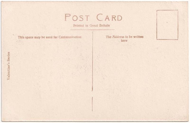 The reverse of an old postcard. The postcard is of Abingdon: The Bridge