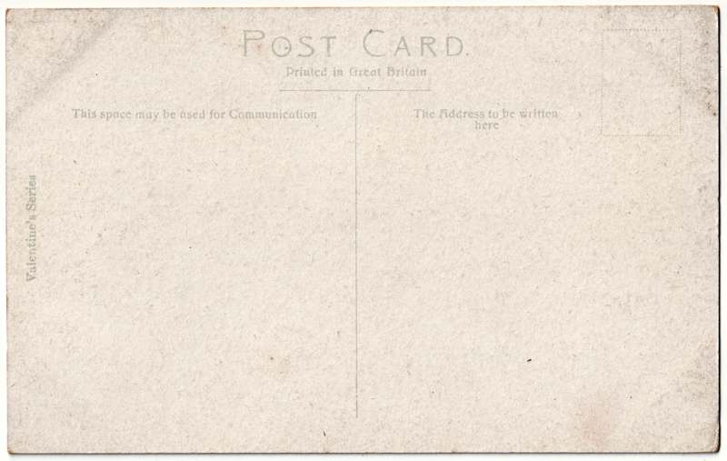 The reverse of an old postcard. The postcard is of Abingdon: St. Helen's from the Bridge